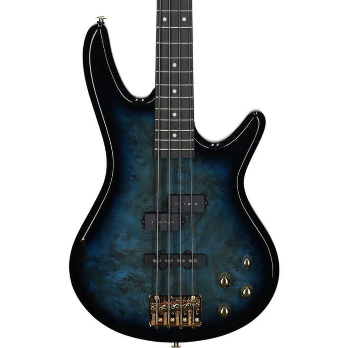 Ibanez GSR200PCTMU Gio SR 4str Electric Bass - Transparent Marine Burst Pale Black Burst