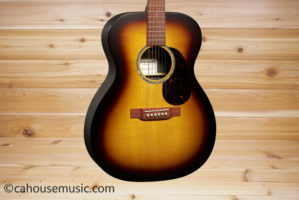 Martin 000-X2E Brazilian Burst Special OOO / Triple-O Acoustic-Electric Guitar Vintage Burst