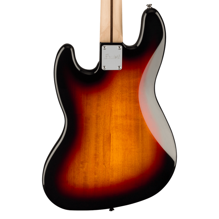Squier Affinity Series Jazz Bass Guitar – 3-Color Sunburst, Maple Fingerboard