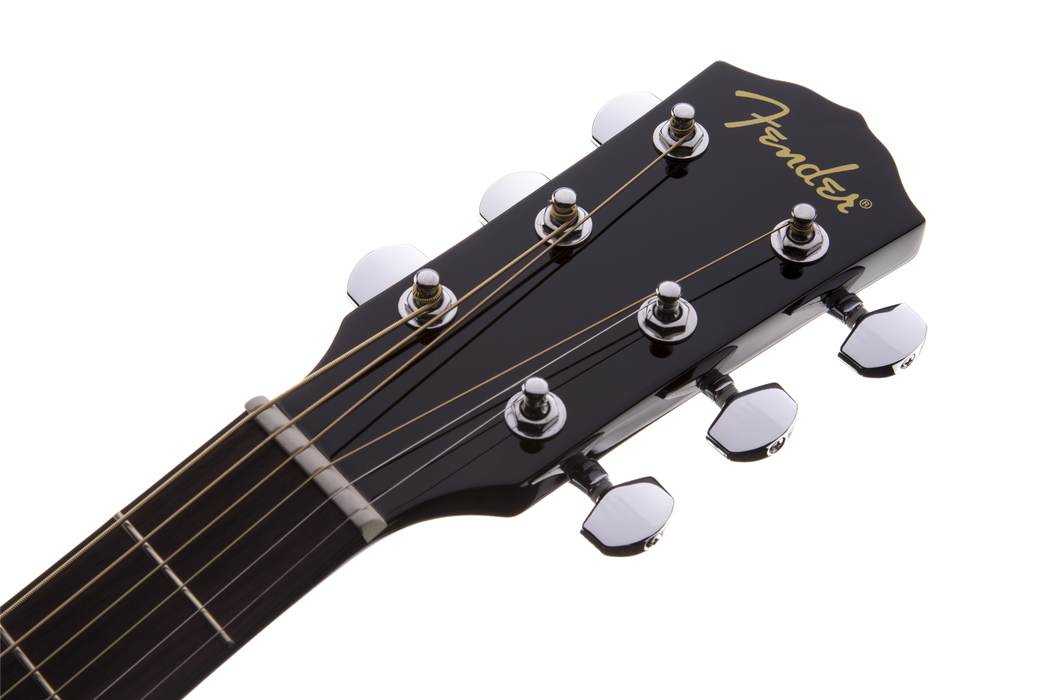 Fender CD-60 Black Dreadnought Acoustic Guitar w/ Case