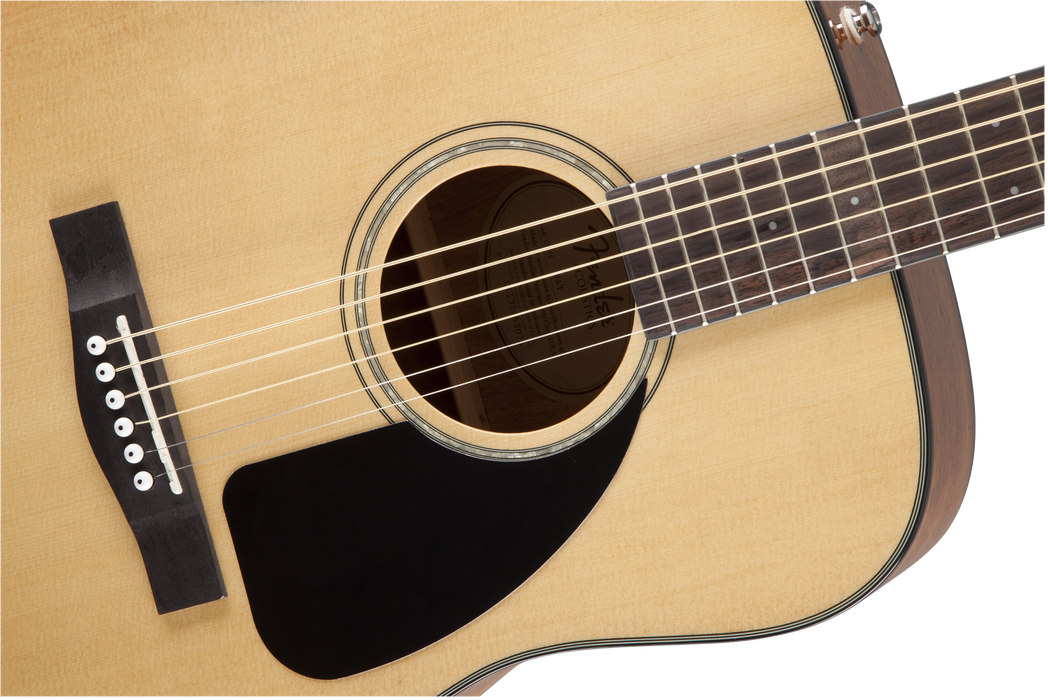 Fender CD-60 Natural Dreadnought Acoustic Guitar w/ Case