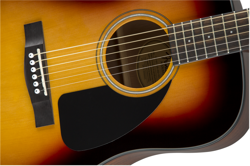 Fender CD-60 Sunburst Dreadnought Acoustic Guitar w/ Case