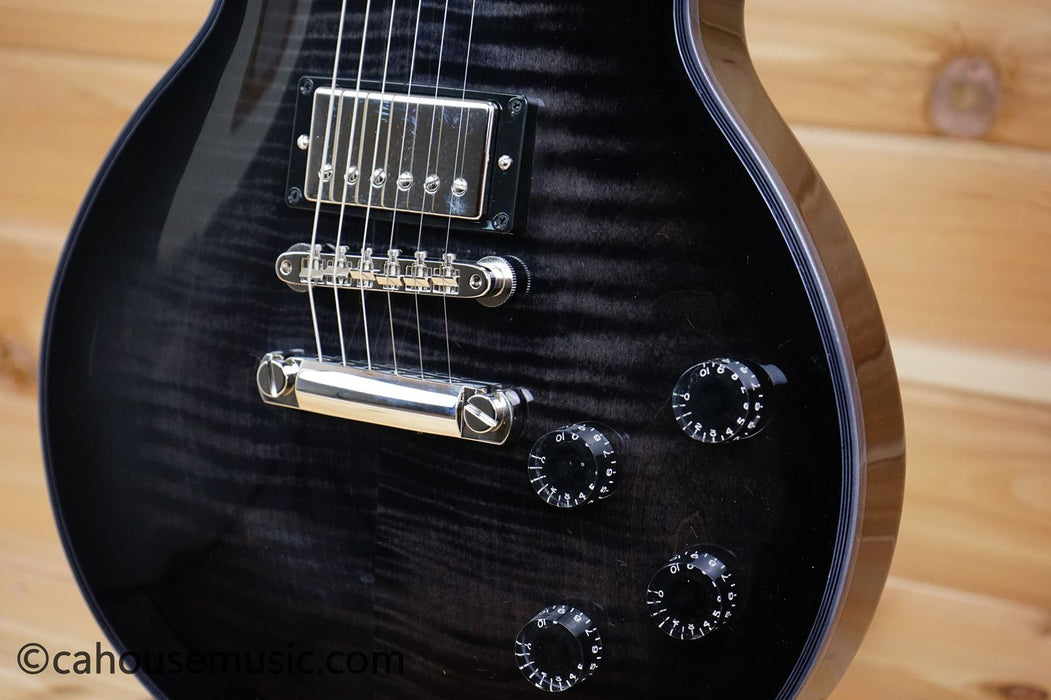 Gibson Custom Shop Les Paul Axcess Custom Figured - Charcoal Widow Burst Electric Guitar- 1 of 2