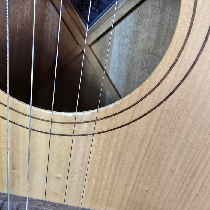 Cole Clark Angel 1 AN1-BM Bunya/Maple Grand Auditorium Acoustic Guitar Used