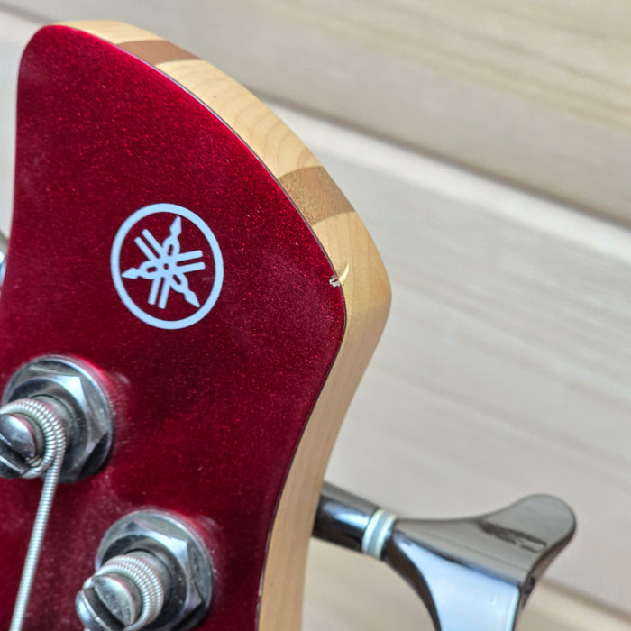 Yamaha TRBX304 Bass Guitar Candy Apple Red Used