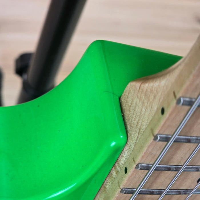 B.C. Rich Gunslinger Retro Neon Green Electric Guitar Used