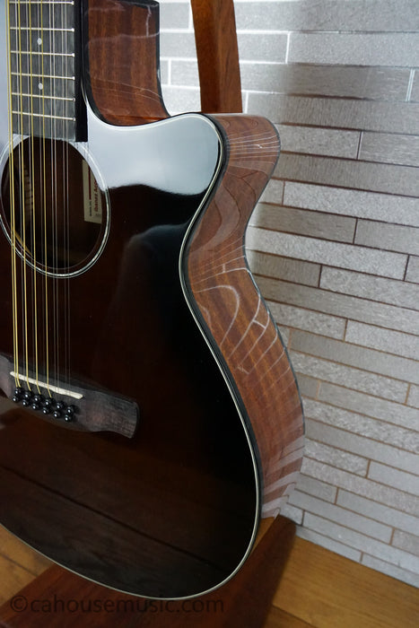 Ibanez AEG5012-DVH 12-String - Dark Violin Sunburst High Gloss