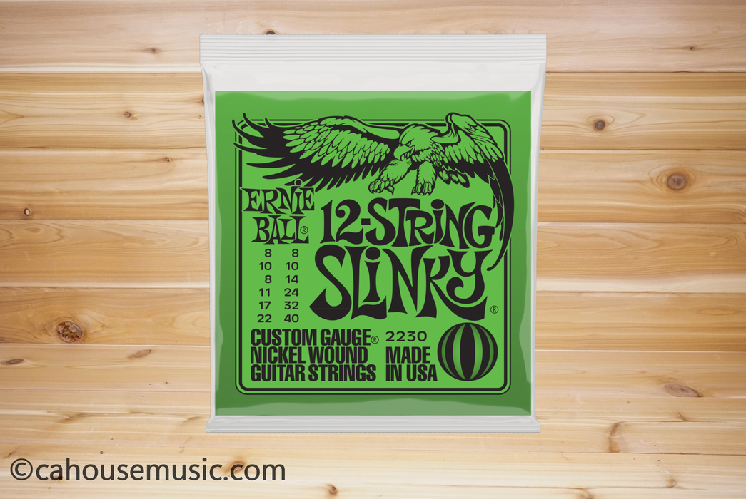 Ernie Ball 2230 12-String Slinky Nickel Wound Electric Guitar Strings