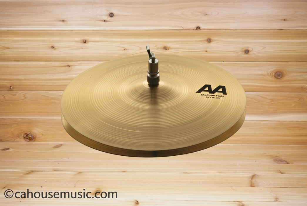 Sabian 14" AA Medium Hi-Hat Cymbals