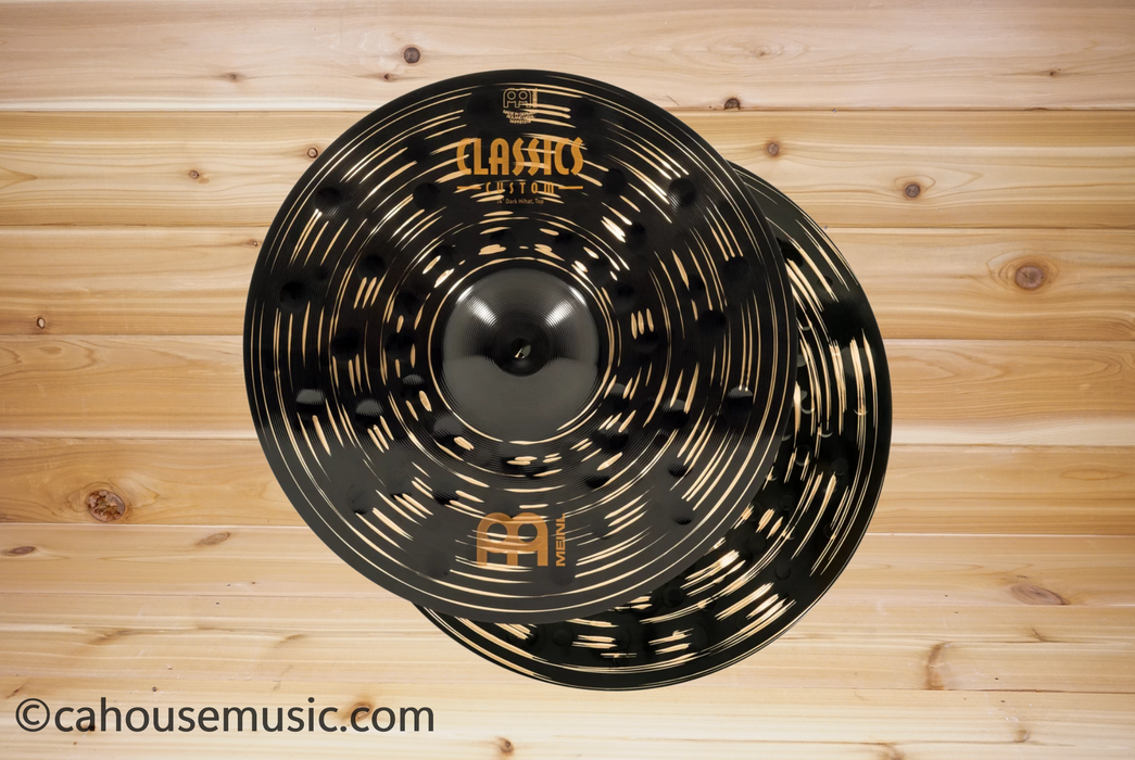 Meinl Classics Custom Dark 14" Hi-Hat Cymbals