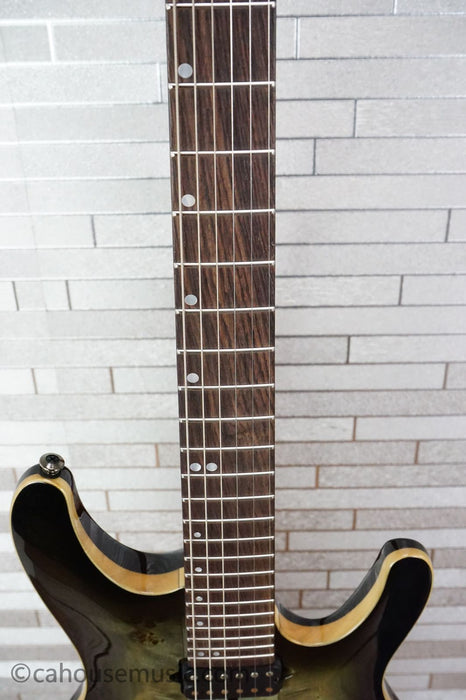 Ibanez S1070PBZ-CKB Premium Electric Guitar - Charcoal Black Burst