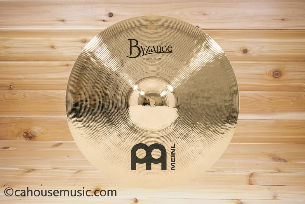 Meinl Byzance Brilliant 18" Medium Thin Crash