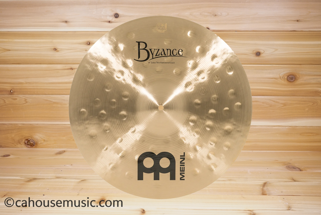 Meinl Byzance Traditional 18" Extra Thin Hammered Crash