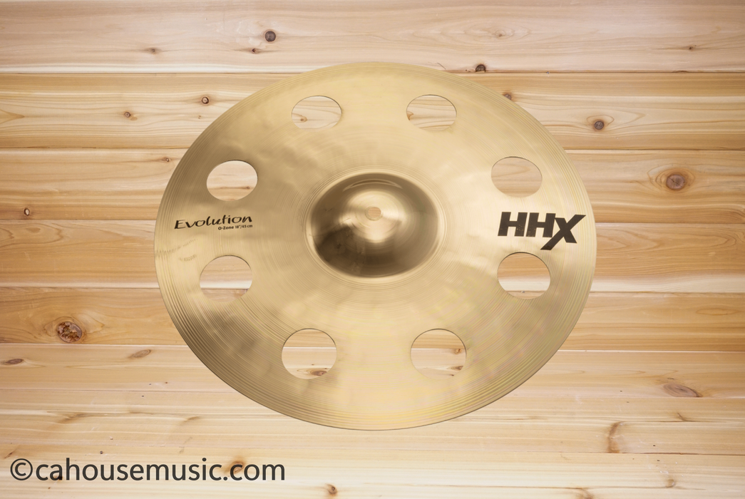 Sabian 18" HHX Evolution O-Zone Crash 18 inch