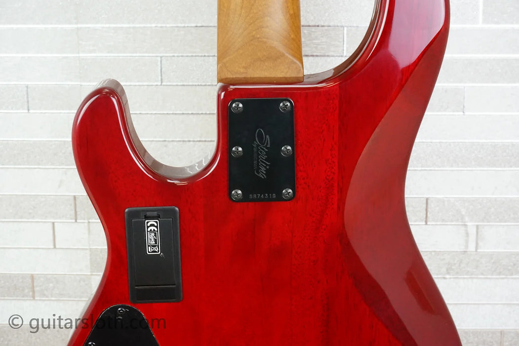 Sterling StingRay Ray35HHSM - Blood Orange Burst