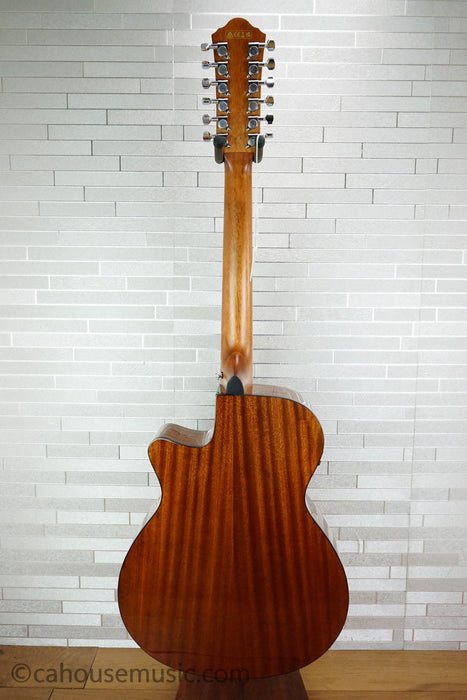 Ibanez AEG5012-DVH 12-String - Dark Violin Sunburst High Gloss