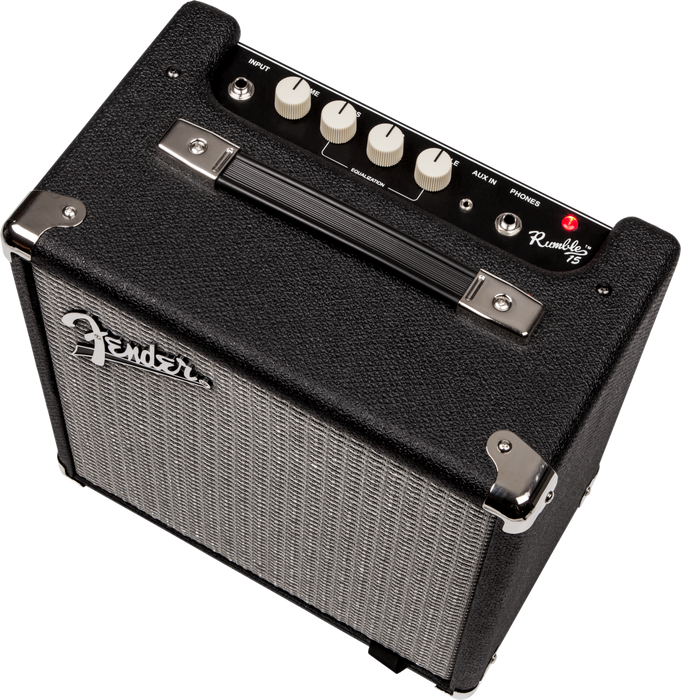 Fender Rumble 15 V3 15-Watt 1x8" Bass Combo Amplifier