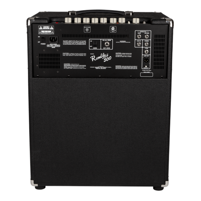 Fender Rumble 500 V3 500-Watt 2x10" Bass Combo Amplifier