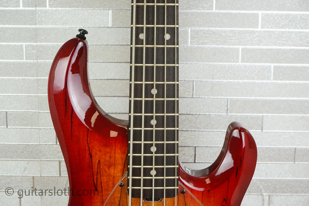 Sterling StingRay Ray35HHSM - Blood Orange Burst