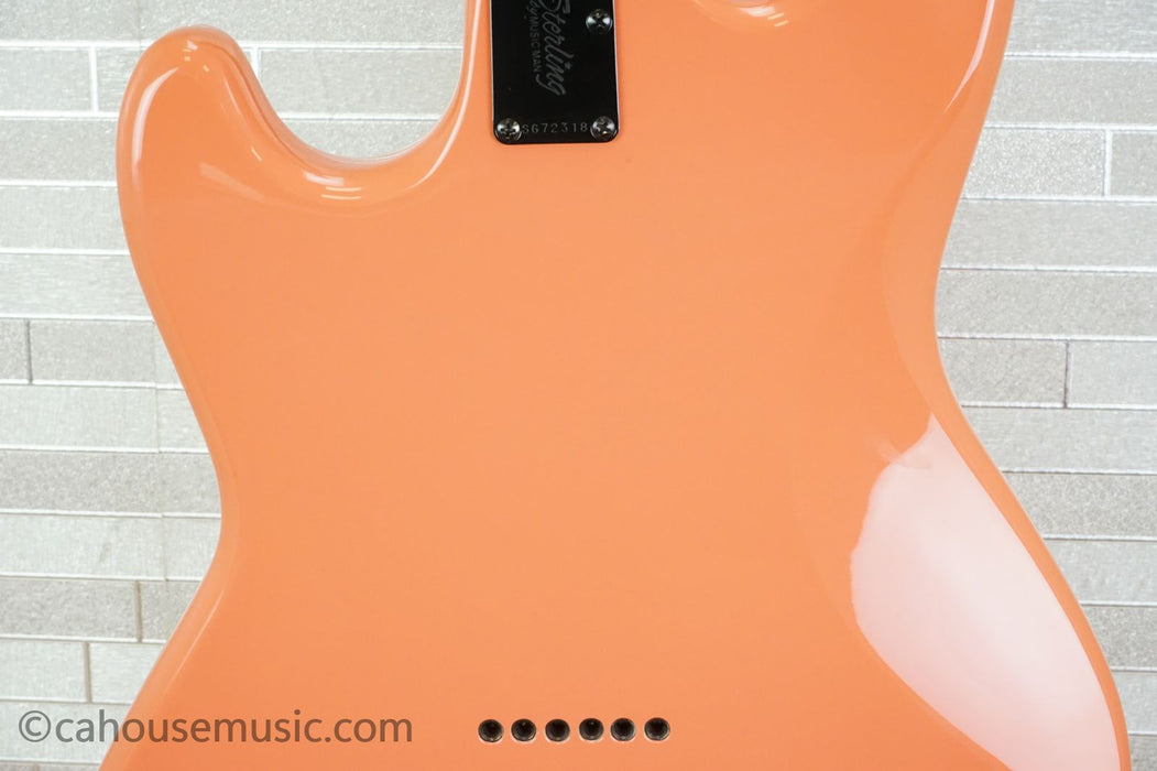 Sterling Fluff Signature Stingray Guitar - Rula Thumb Red