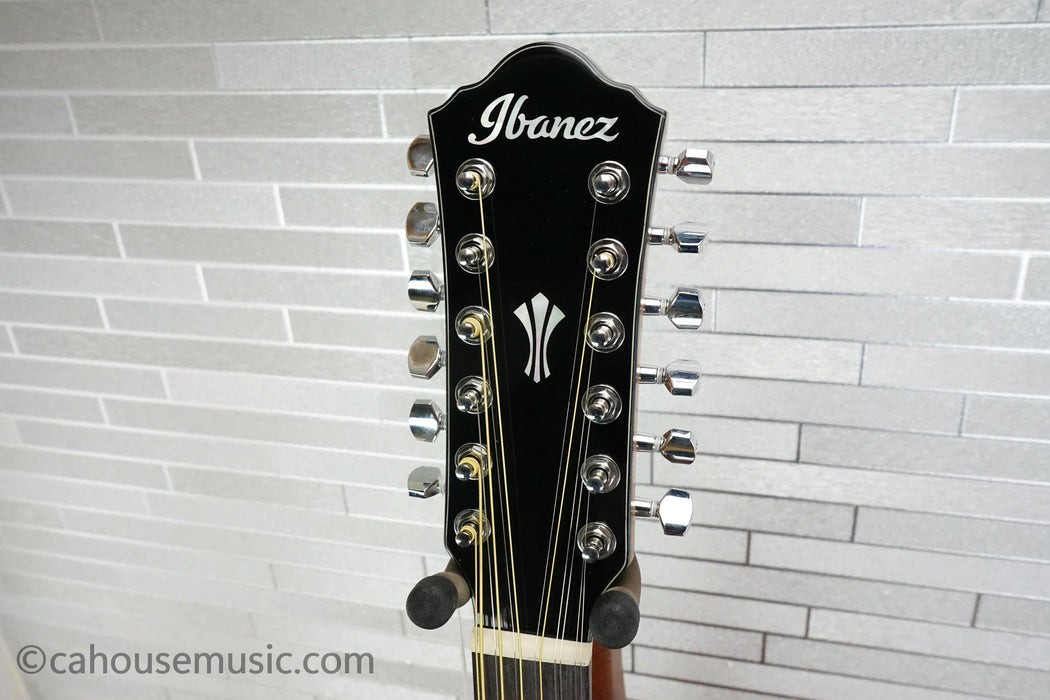 Ibanez AEG5012-DVH 12-String - Dark Violin Sunburst High Gloss