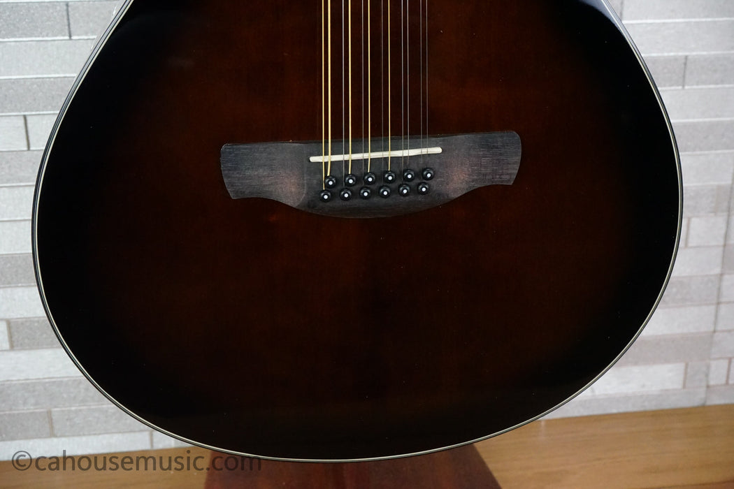 Ibanez AEG5012-DVH 12-String - Dark Violin Sunburst High Gloss