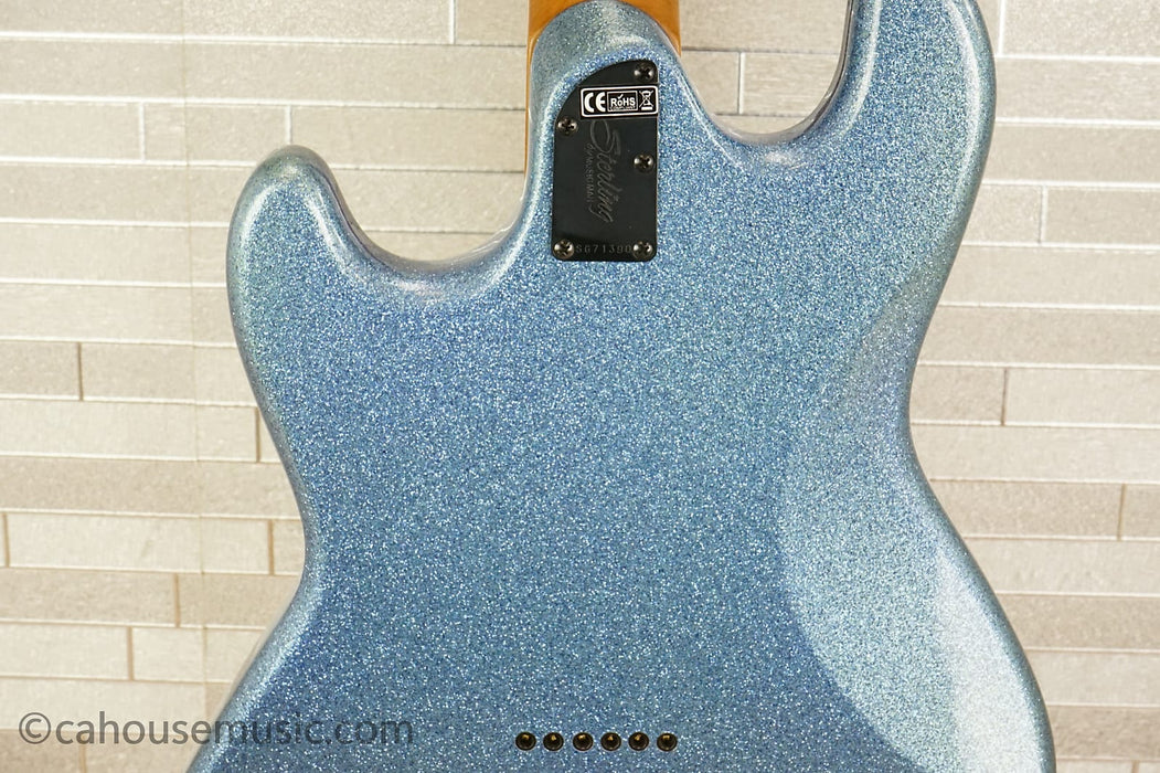 Sterling Fluff Signature Stingray Guitar - Amana Boat Blue