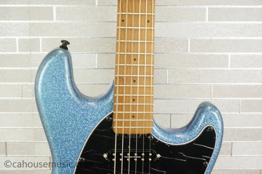 Sterling Fluff Signature Stingray Guitar - Amana Boat Blue