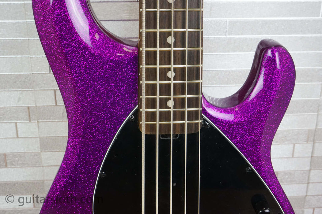 Sterling StingRay Ray35 with Roasted Maple Neck - Purple Sparkle