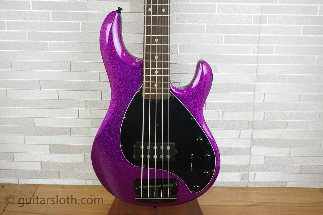 Sterling StingRay Ray35 with Roasted Maple Neck - Purple Sparkle