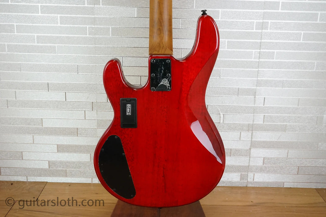 Sterling StingRay Ray34HHSM - Blood Orange Burst