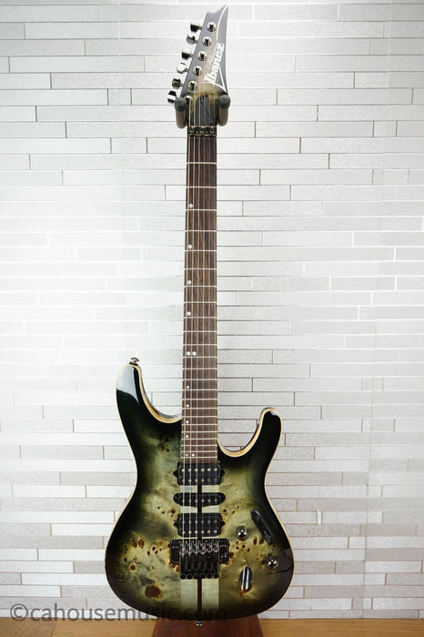 Ibanez S1070PBZ-CKB Premium Electric Guitar - Charcoal Black Burst