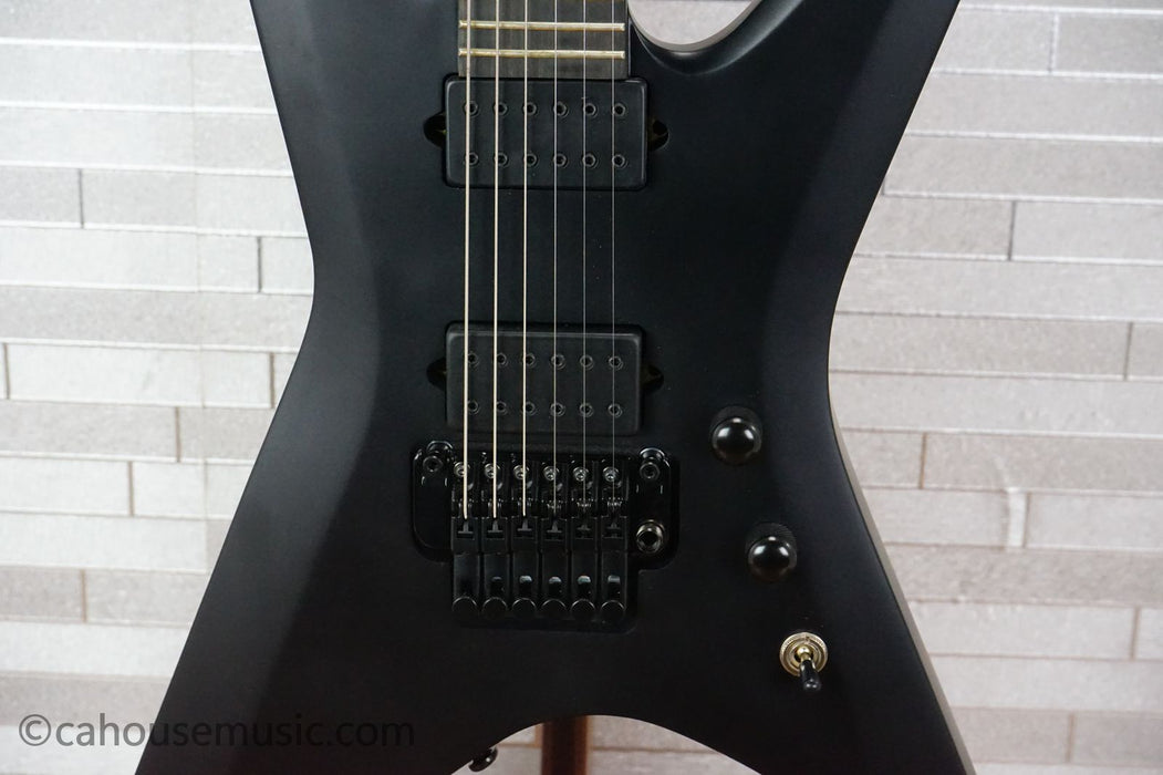 Ibanez XPTB620-BKF Iron Label Xiphos - Black Flat