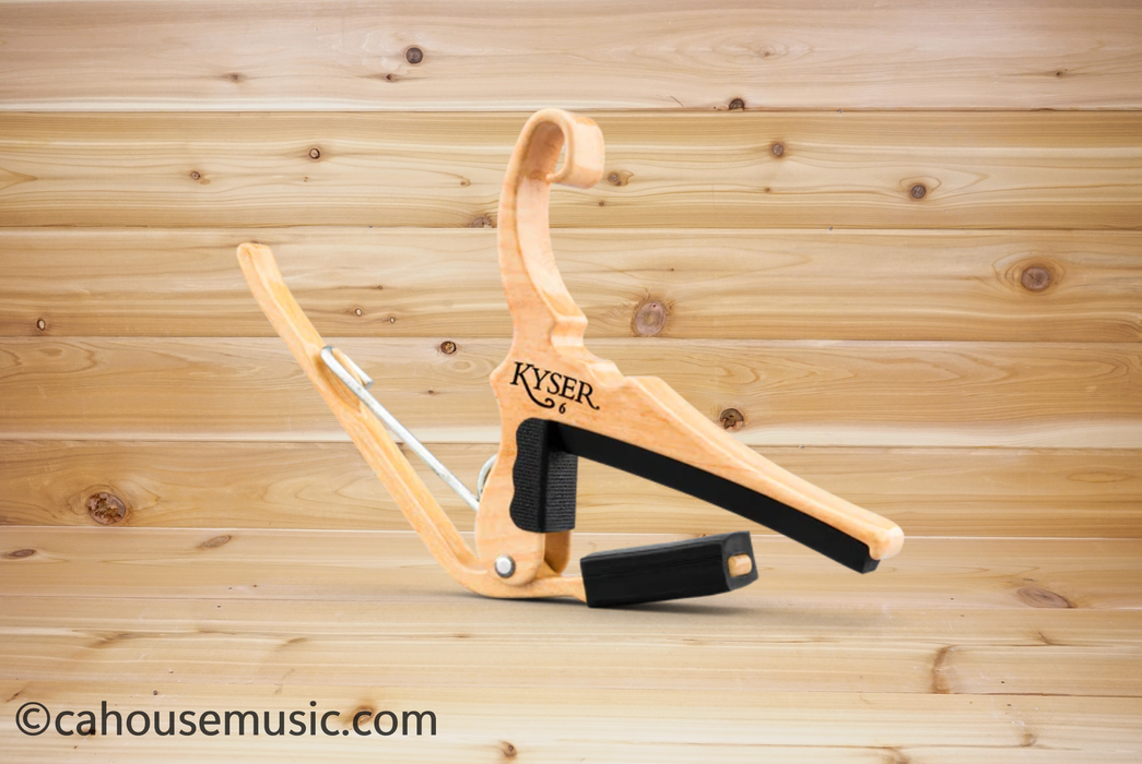 Kyser Quick-Change Acoustic Guitar Capo Maple