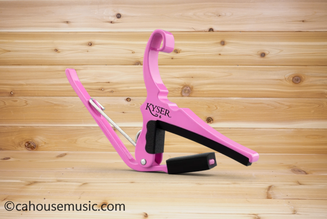 Kyser Quick-Change Acoustic Guitar Capo Pink Revival
