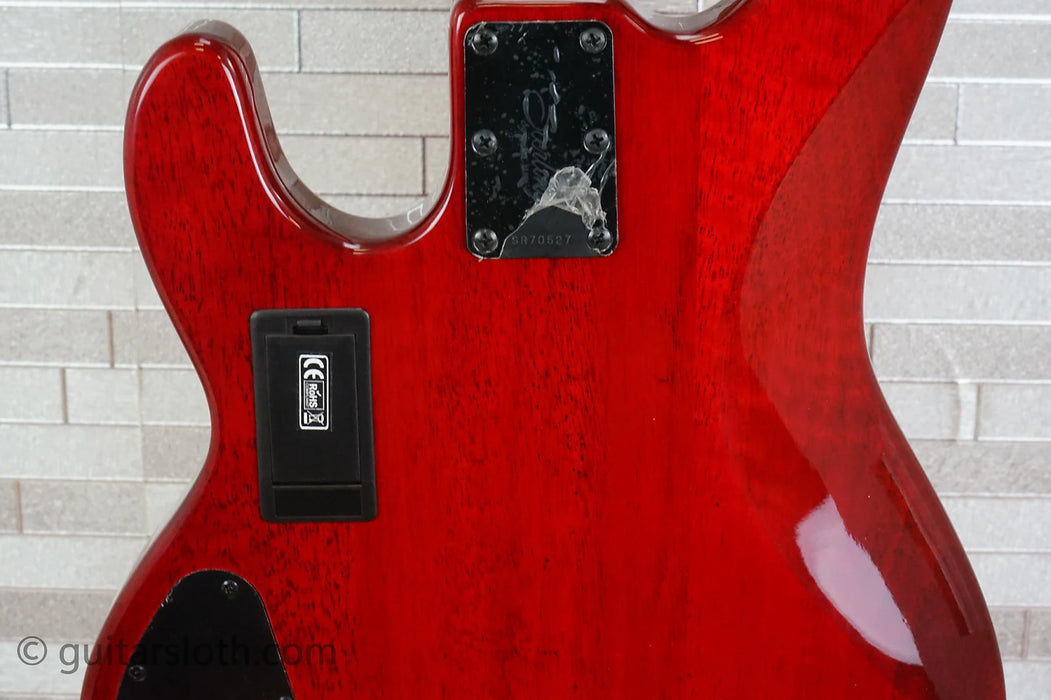 Sterling StingRay Ray34HHSM - Blood Orange Burst