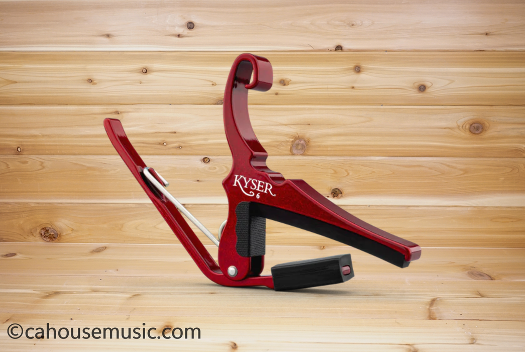 Kyser Quick-Change Acoustic Guitar Capo - Red