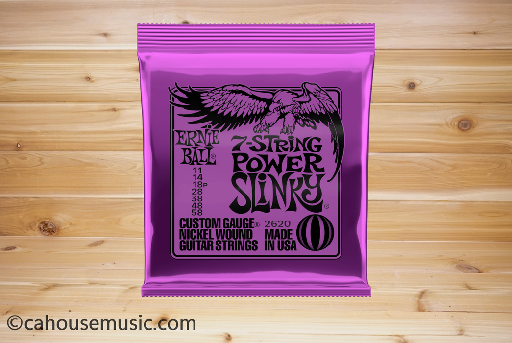 Ernie Ball Power Slinky 7-String Nickel Wound Electric Guitar Strings