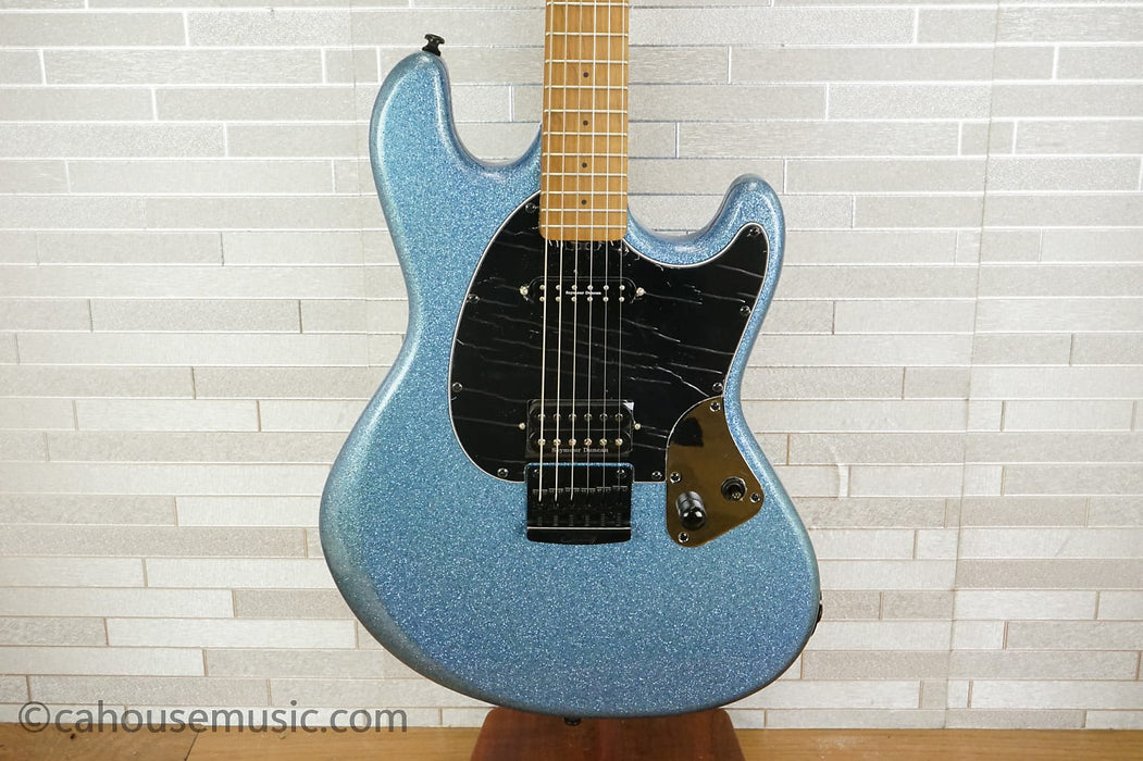 Sterling Fluff Signature Stingray Guitar - Amana Boat Blue