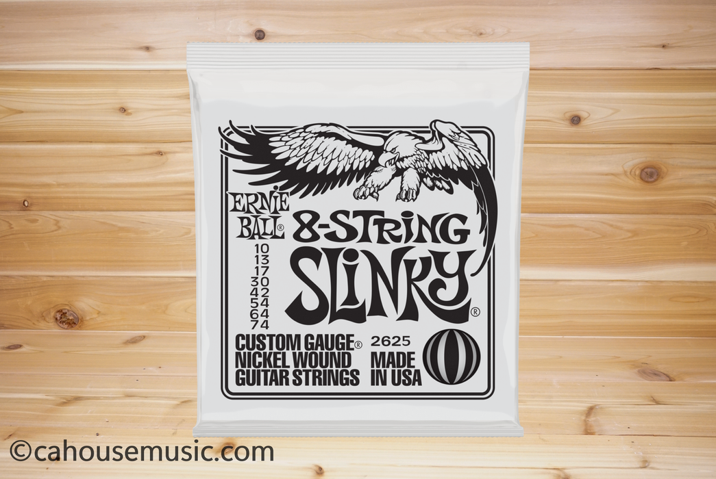 Ernie Ball 2625 Regular Slinky 8-String Nickel Wound Electric Guitar Strings