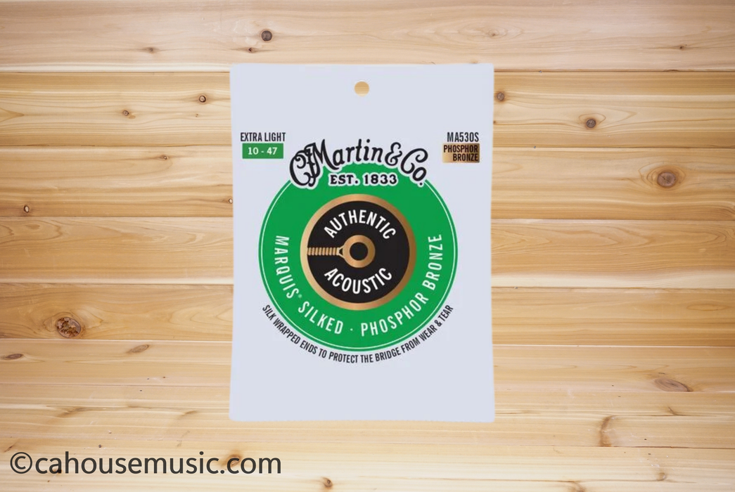 Martin MA170S Authentic Acoustic Marquis Silked 80/20 Bronze Guitar Strings