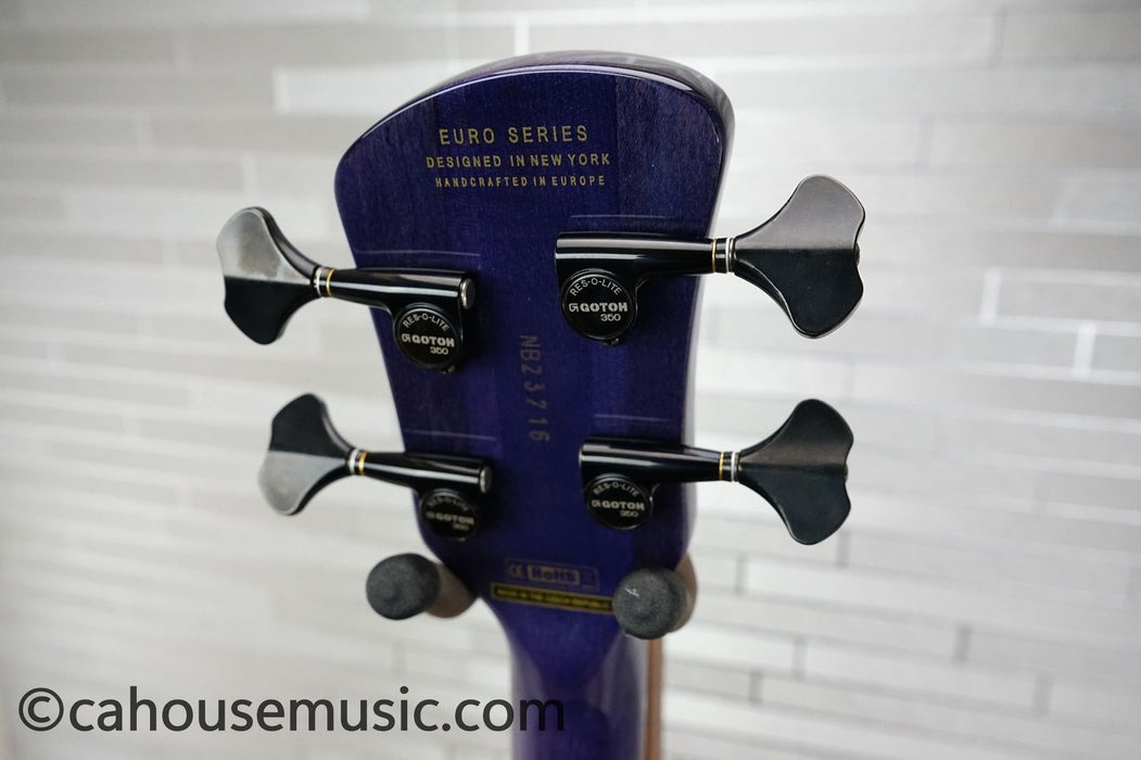 Spector Euro CST 4 - Violet Burst Gloss - NAMM Display Unit