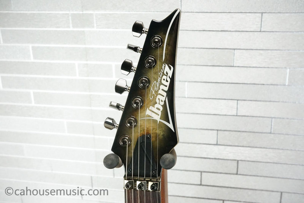 Ibanez S1070PBZ-CKB Premium Electric Guitar - Charcoal Black Burst