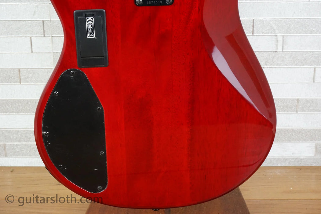 Sterling StingRay Ray35HHSM - Blood Orange Burst