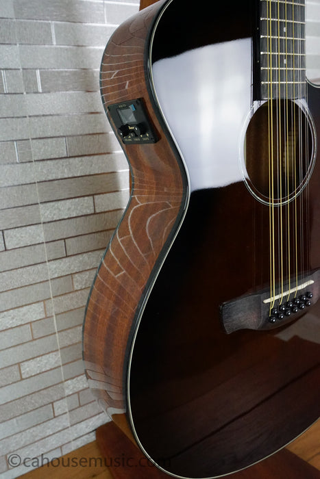 Ibanez AEG5012-DVH 12-String - Dark Violin Sunburst High Gloss