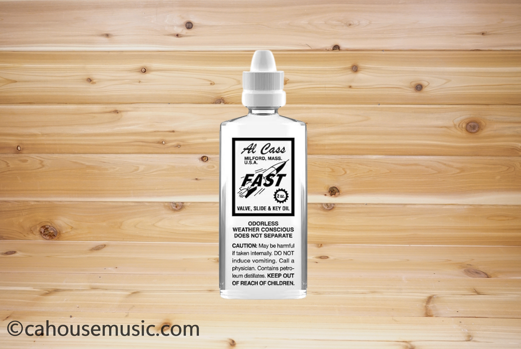 Al Cass Fast Valve, Slide and Key Oil - 2oz