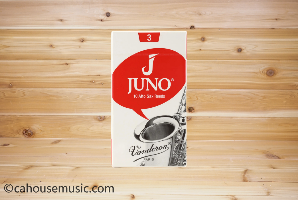 Vandoren JUNO JSR613 Alto Saxophone Reeds - Strength 3 10 Pack