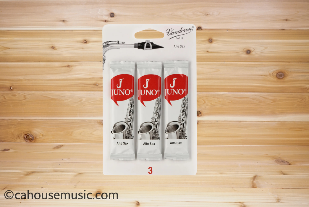 Vandoren JUNO JSR613/3 Alto Saxophone Reeds - Strength 3.0 (3-Pack)