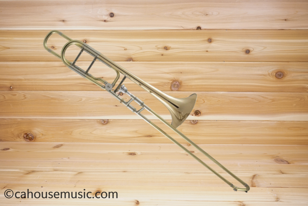 Bach Stradivarius 42BOG Professional Trombone Gold Brass Bell