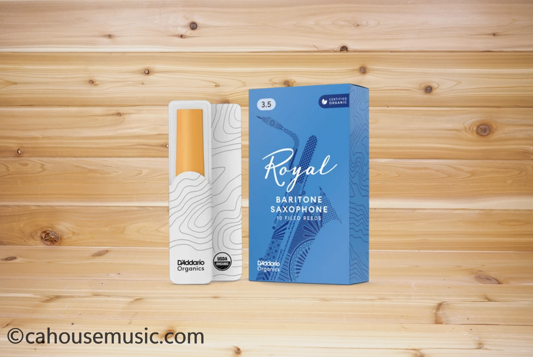 Royal by D'Addario RLB1035 Baritone Saxophone Reeds Strength 3.5, Box of 10